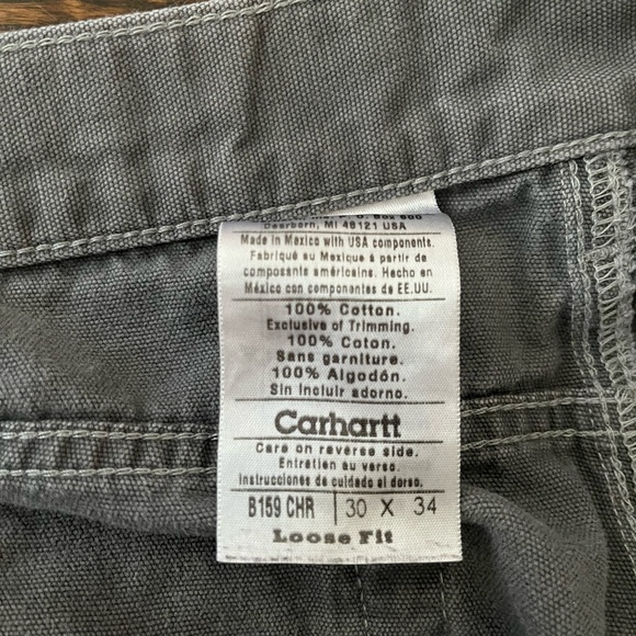 Carhartt street wear loose fit cargo pants - Picture 8 of 8